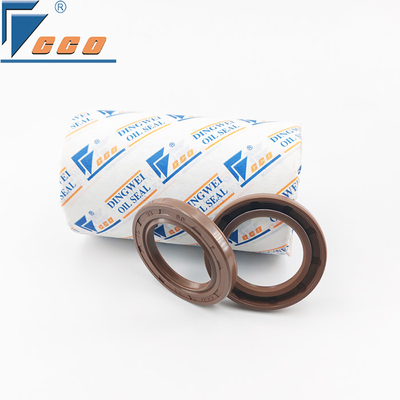 satın al FKM TC Tipi Yağ Mühürü Sıcaklığı 250 °C'ye kadar Kahverengi Çift Dudaklı Yağ Mühürleri iletim için online manufacture