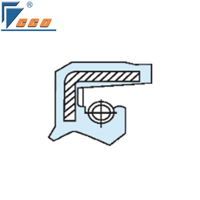 TCV Skeleton Oil Seals Machine Rotary Shaft Oil Seal Temperatör ortamlar için